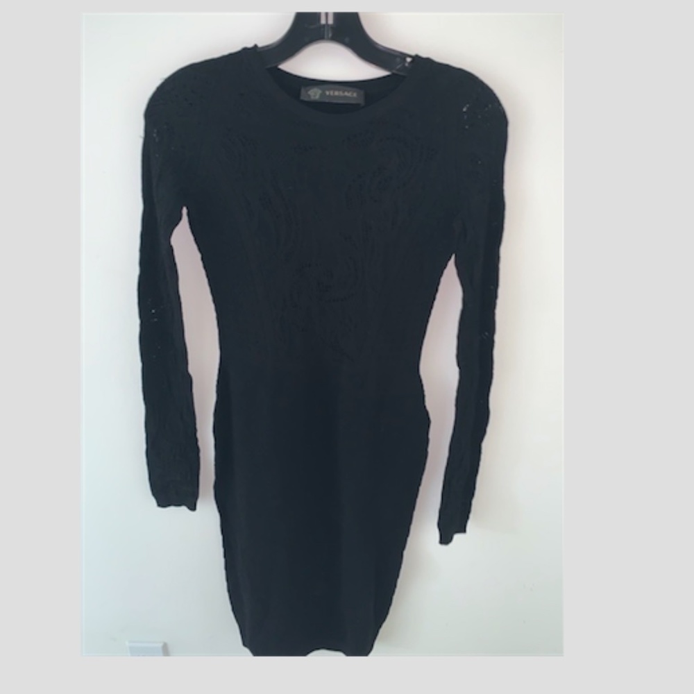 Versace Black Dress